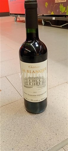 Bordeaux Saint-Émilion Grand Cru Grand Cru Château La Blanque 2021