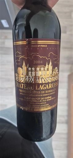 Bordeaux Premières-Côtes-de-Bordeaux Château Lagarosse 2004
