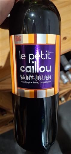 Bordeaux Saint-Julien Le petit caillou 2017