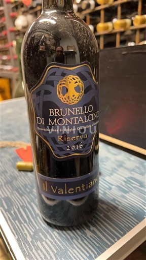 Тоскана Брунелло ді Монтальчино Il Valentiano Riserva 2016