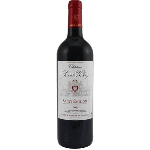 Burdeos Saint-Émilion Gran Cru Château Saint-Valéry 2015