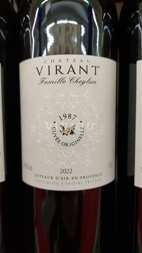 Provence Coteaux de Aix-en-Provence Château Virant Originelle 2022