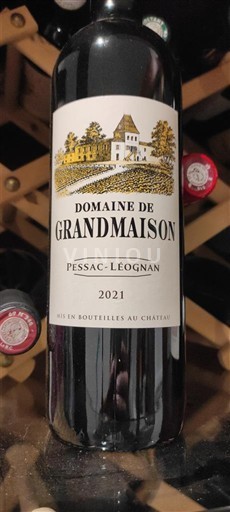 Bordéus Pessac-Léognan Domaine Grandmaison 2021