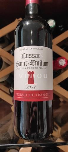 Bordeaux Lussac-Saint-Émilion Château Inconnu 2023
