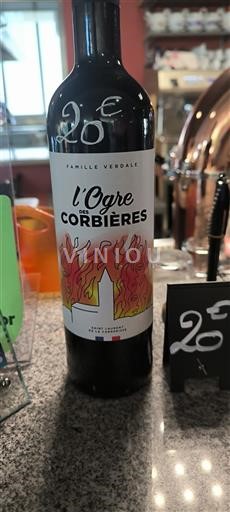 Langvedok Corbières Famille Verdale L'Ogre de Corbières 2022