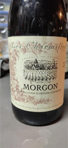 Beaujolais Morgon Les Charmilles Neročník