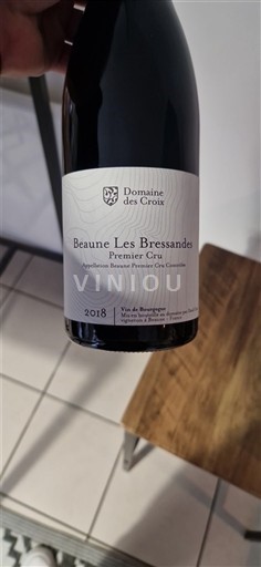 Vin Rouge sec Beaune Les Bressandes Premier Cru Domaine Des Croix 2018 France Bourgogne Beaune AOC Premier Cru