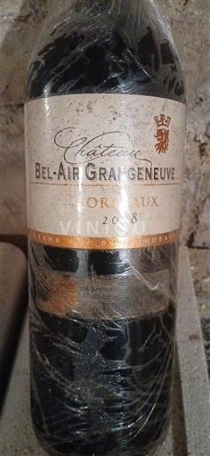 Bordeaux Château Bel-Air Grangeneuve 2008