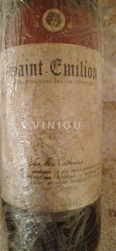 Bordeaux Saint-Émilion Clos des Cordeliers Neročník