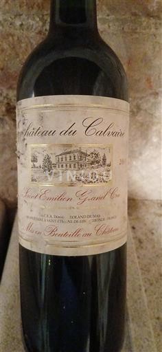 Bordeaux Saint-Émilion Grand Cru Grand Cru Château Calavon 2009