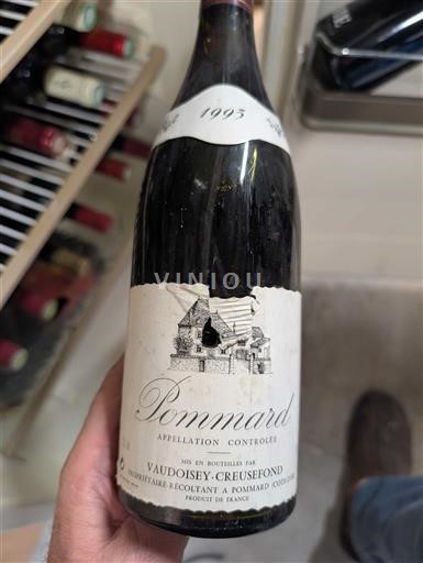 Borgogna Pommard Vaudoisey-Creusefond 1993
