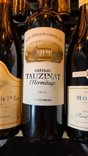 Bordeaux Saint-Émilion Grand Cru Grand Cru Château Tauzinat l'Hermitage 2016
