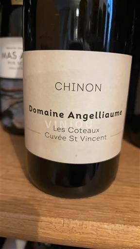 Thung lũng sông Loire Chinon Domaine Angelliaume Les Coteaux - Saint Vincent 2023