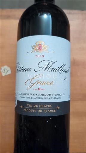 Bordeaux Graves Château Maillard 2019