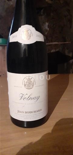 Burgundy Volnay Jean Bouchard 2012
