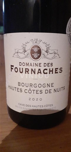 Bourgondië Hautes Côtes de Nuits Grand Cru Domaine Des Fournaches 2020