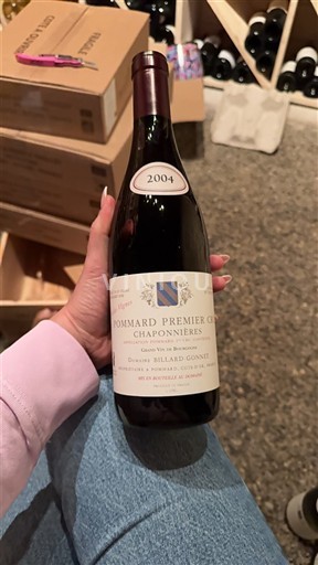 Borgoña Pommard Premier Cru Domaine Billard-Gonnet Chaponnières 2004