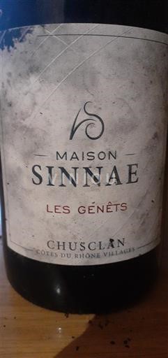 Valle del Rodano Beaumes de Venise Maison Sinnae Les Genêts 2018