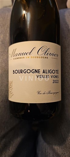 Bourgondië Bourgogne Aligoté Manuel Olivier Vieilles Vignes 2022