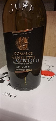 Jura L'Étoile Domaine Geneletti Savagnin Réserve de Louis 2018