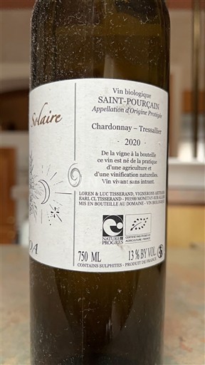 Údolí Loiry Saint-Pourçain Domaine Solaire Terres de ROA 2020