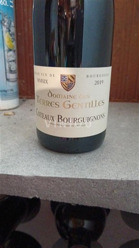 Burgundi Burgundin rinteet Domaine Des Terres Gentilles 2019