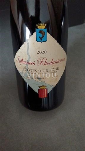 Rhône-dalen Côtes-du-Rhône La Bastille Influences Rhodaniennes 2020