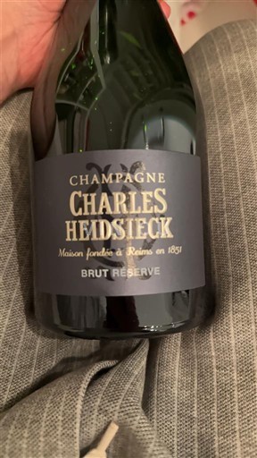 Champaña Champán Charles Heidsieck Brut Réserve 2020