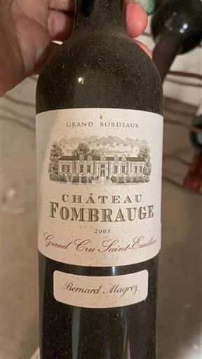 Bordeaux Saint-Émilion Grand Cru Grand Cru Château Fombrauge 2005