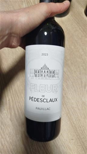 Bordeaux Pauillac Château Pédesclaux Fleur de Pedesclaux 2023