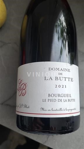 Valle della Loira Bourgueil Domaine La Butte Le Pied de la Butte 2021
