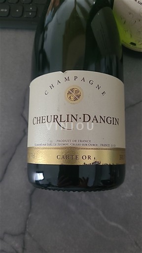 Champaña Champán Cheurlin-Dangin Carte Or Sin añada