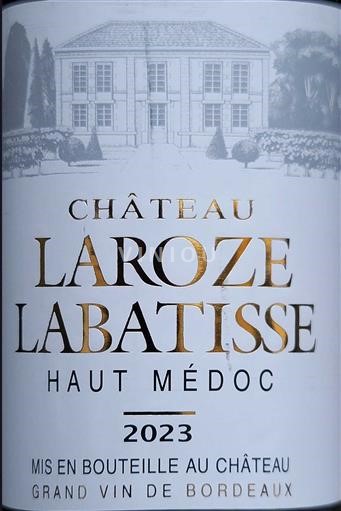 Bordeaux Haut-Médoc Château Larozé Labatisse 2023