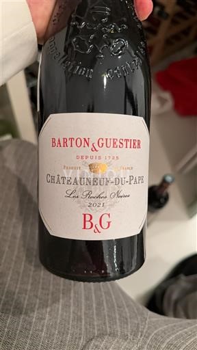 Valle del Rodano Châteauneuf-du-Pape Barton & Guestier Les Tranches Noires 2021