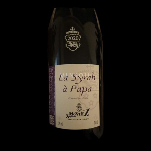 Rona dolina Ni doloceno La Syrah à Papa 2020