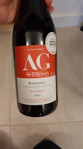 Thung lũng sông Loire Bourgueil Famille Amirault Grosbois Les Caillottes 2023