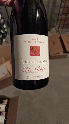 Rona dolina Côte-rôtie Domaine Vernay Blonde du Seigneur 2023