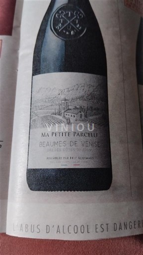 Rhône-dalen Beaumes de Venise Ma Petite Parcelle 2024