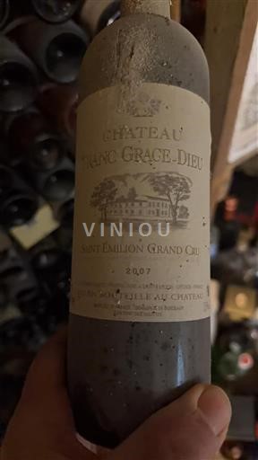 Bordeaux Saint-Émilion Grand Cru Grand Cru Château Franc Grace-Dieu 2007
