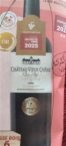 Bordeaux Blaye-Côtes-de-Bordeaux Château Vieux Chêne 2022
