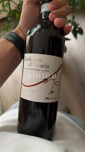Vin Rouge sec Tacchino 2018 Italie Piémont Dolcetto d'Ovada DOC
