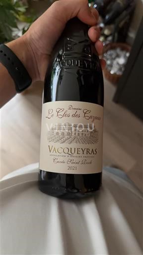 Valle del Rodano Vacqueyras Domaine Le Clos des Cazaux Saint Roch 2021