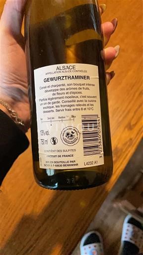 Alsace Gewurztraminer Camille Meyer Vieilles Vignes 2021 Không niên vụ
