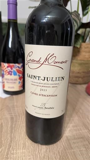 Bordeaux Saint-Julien Maison Boubee Grand Moment d'Exception 2023