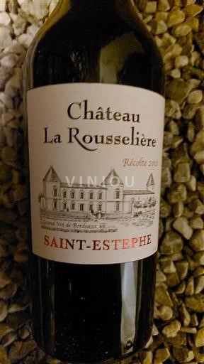 Bordeaux Saint-Estèphe Château La Rousselière 2020