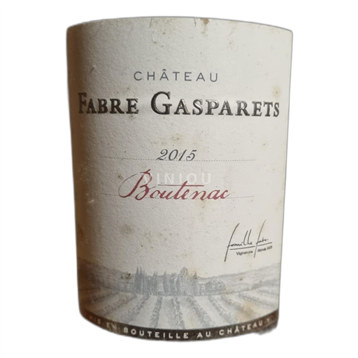 Languedoc Corbières-boutenac Château Fabre Gasparets 2015