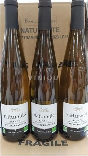 Vin Blanc sec Naturalité Famille Cattin Non millésimé France Alsace Vin de France bio