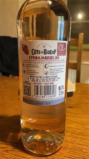 Languedoc-Roussillon Pays d'Oc Côte de Boeuf Syrah-Marselan Non-Vintage