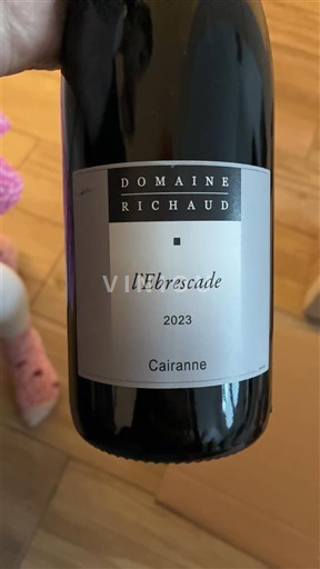 Vallée du Rhône Cairanne Domaine Richaud l'Ebrescade 2023