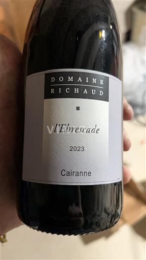 Vale do Ródano Cairanne Domaine Richaud l'Ebrescade 2023
